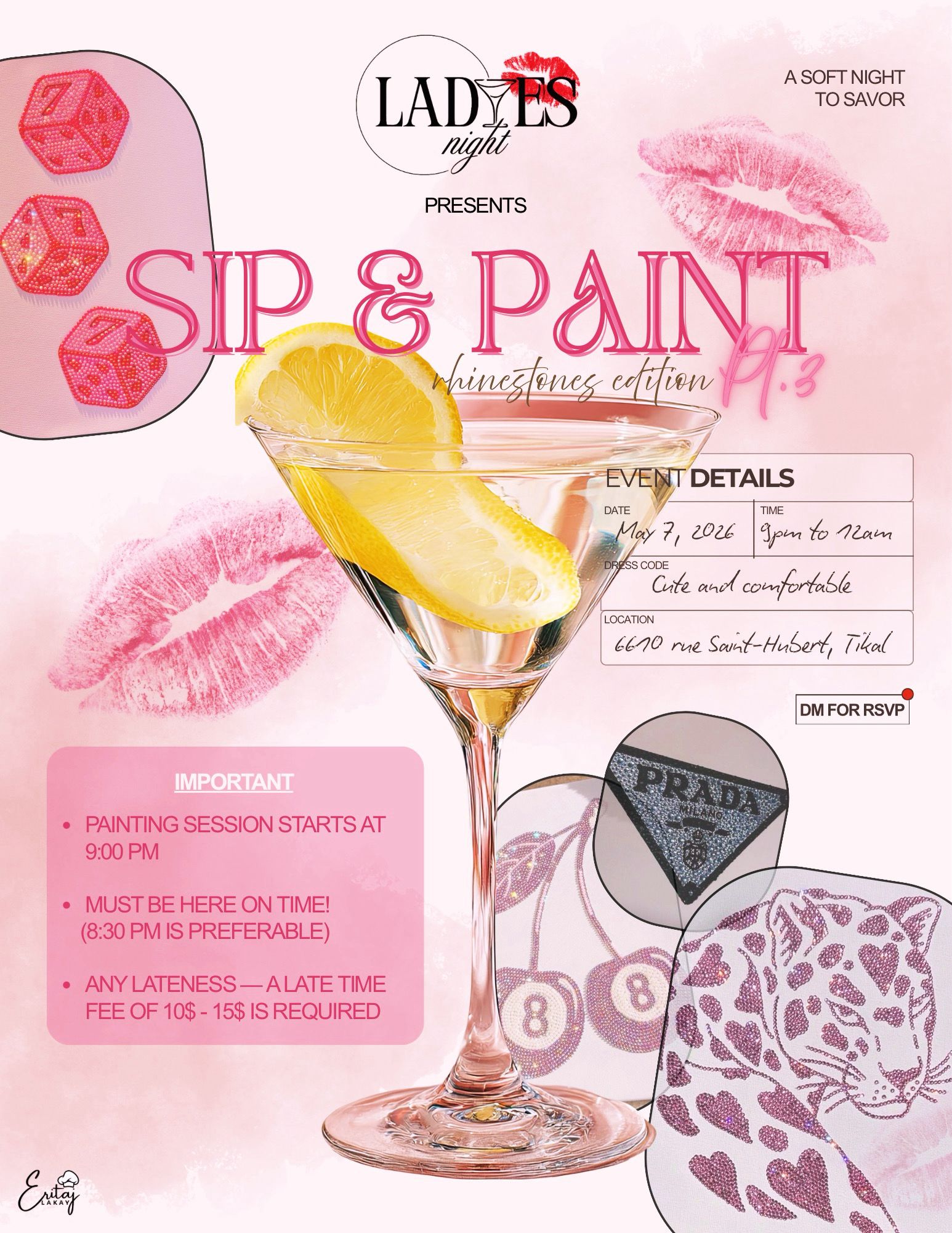 Sip & Paint Jeudi 7 Mai